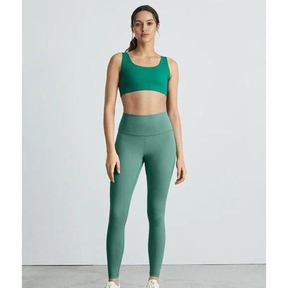 Everlane The Perform Legging Ankle Soft Green S NWT - Picture 2 of 4